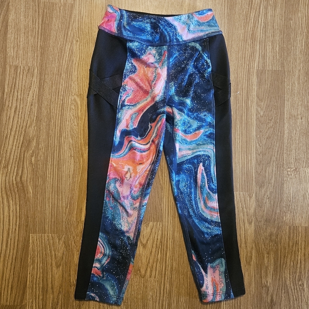 Avia Swirl Print Kids Leggings